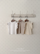 *Noeul.made* Muffin frill blouse