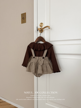 Anna ruffle collar tops
