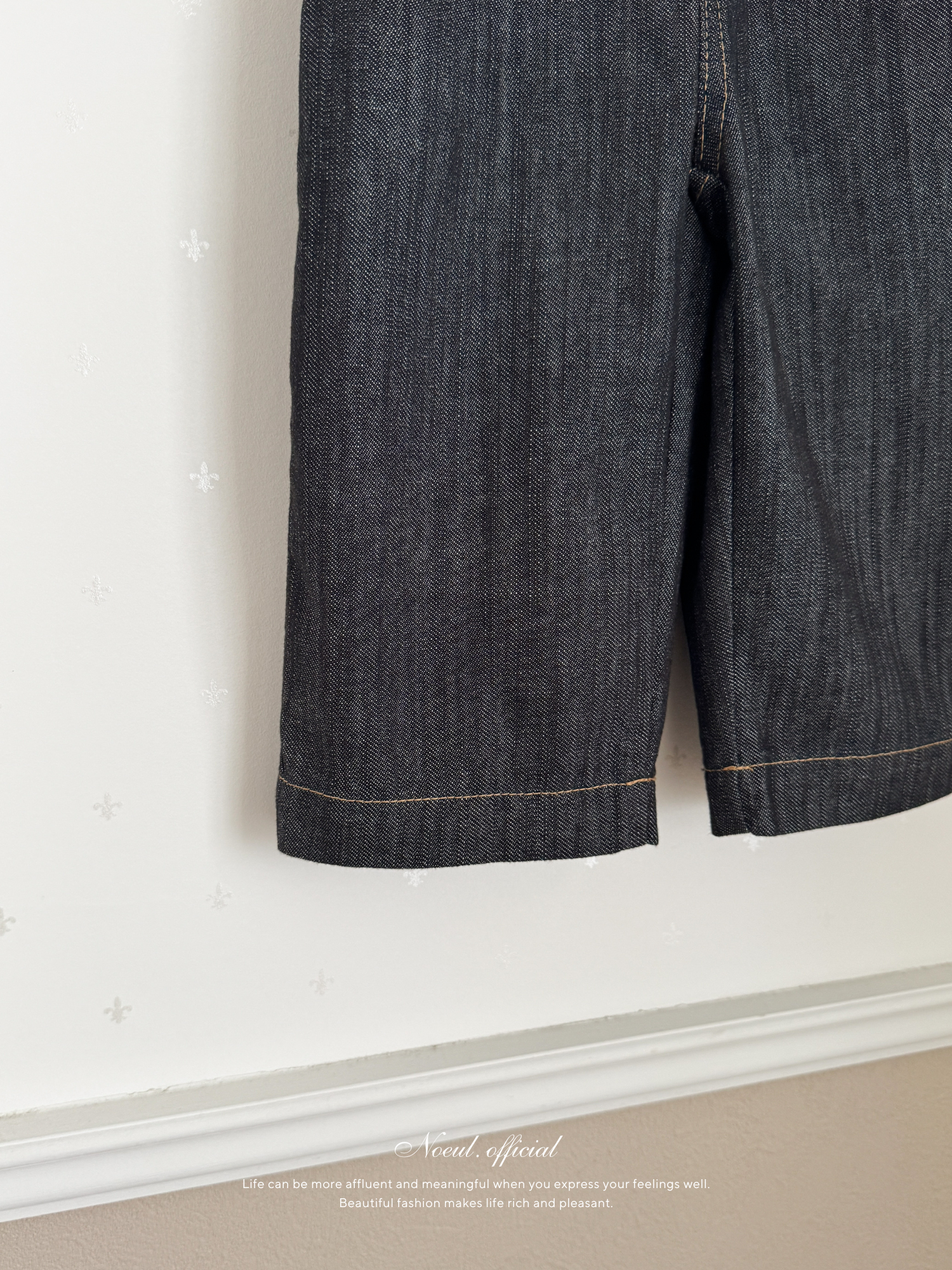 Summer non-fade denim