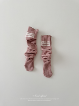 Mellow rib socks