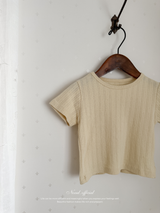 More eyelet tee