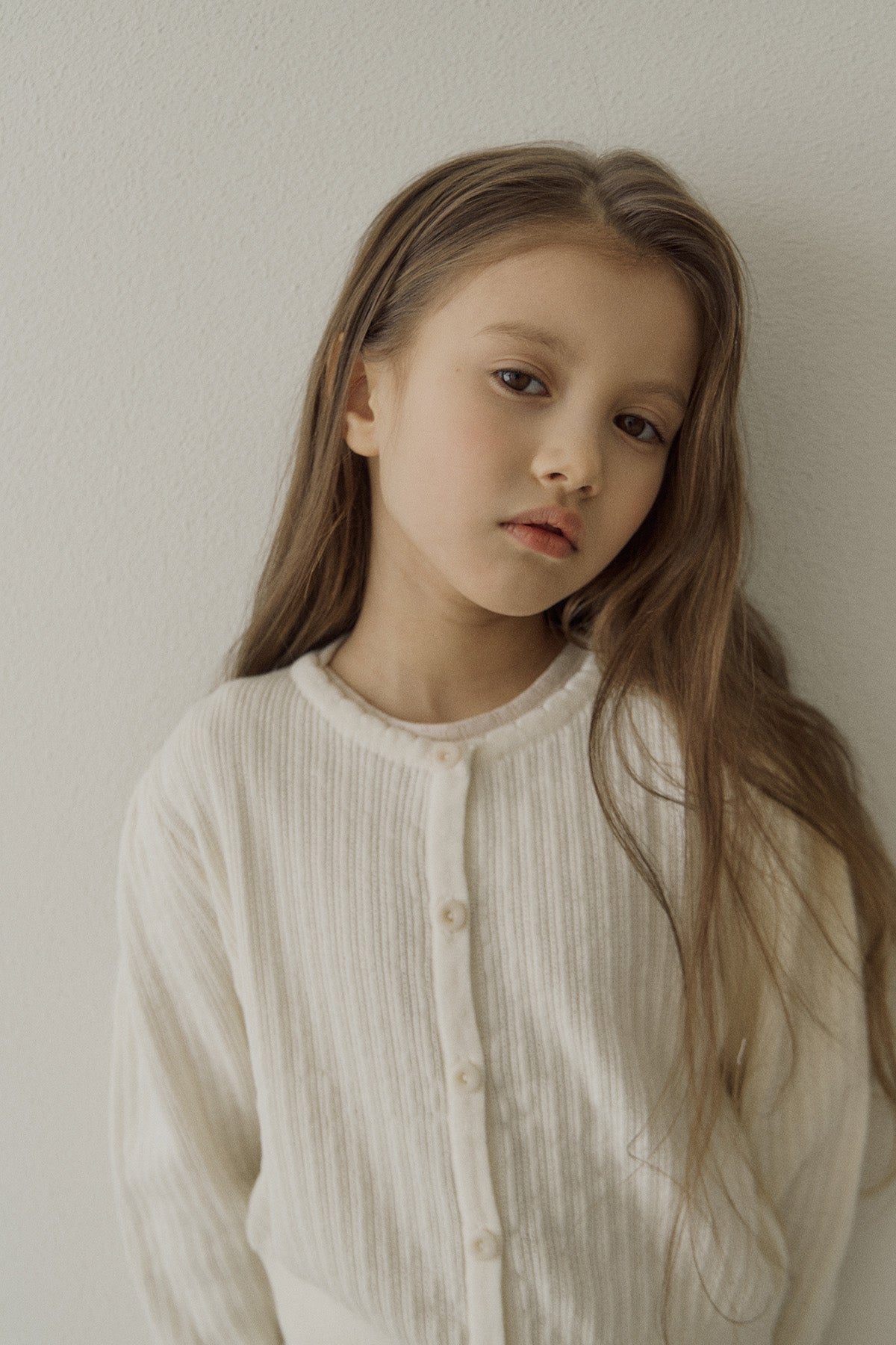 ［inné］Knit cardigan (ivory)