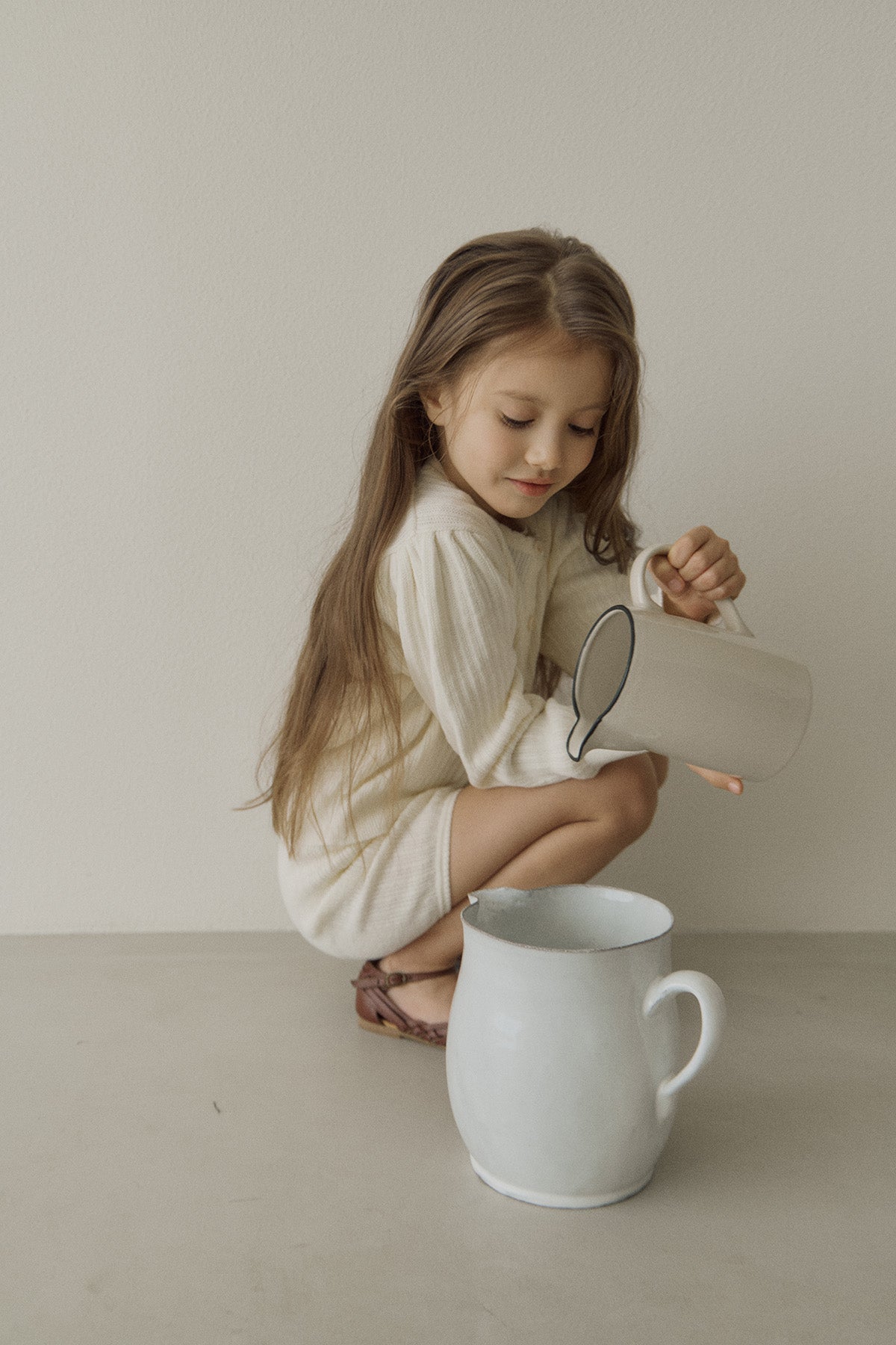 ［inné］Knit cardigan (ivory)