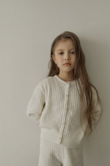 ［inné］Knit cardigan (ivory)
