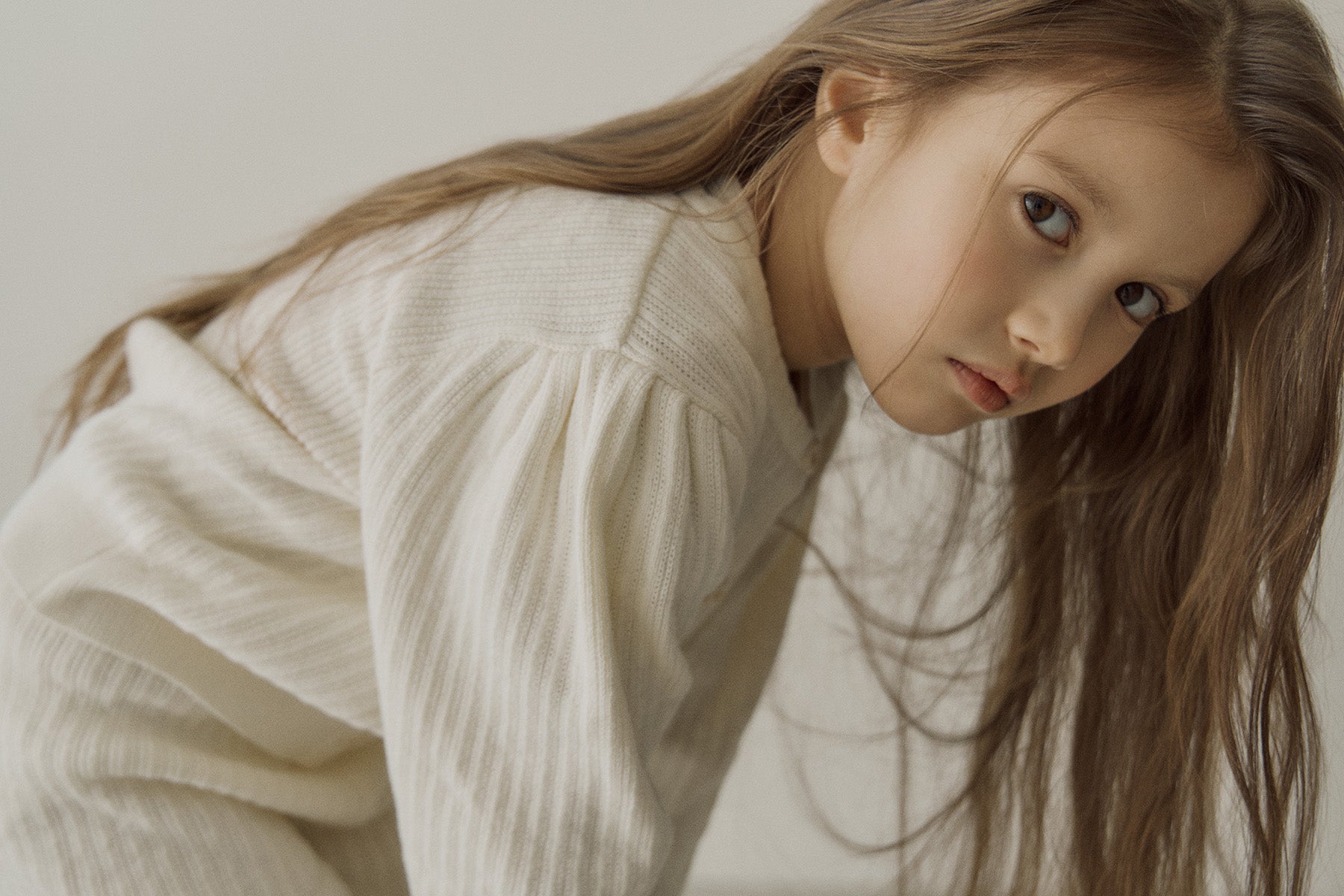 ［inné］Knit cardigan (ivory)