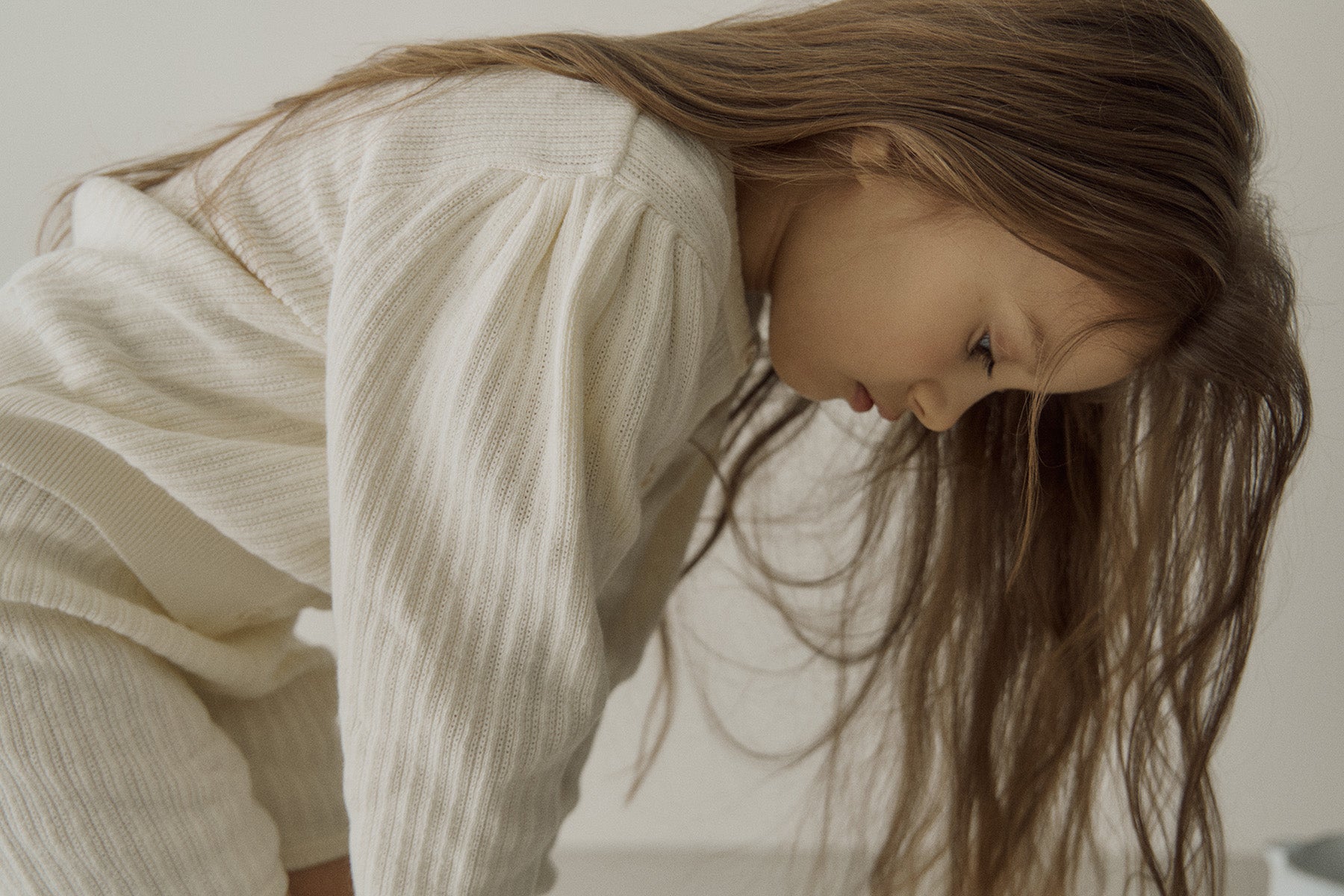 ［inné］Knit cardigan (ivory)