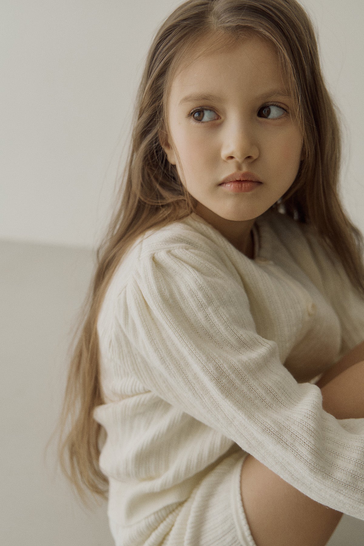 ［inné］Knit cardigan (ivory)