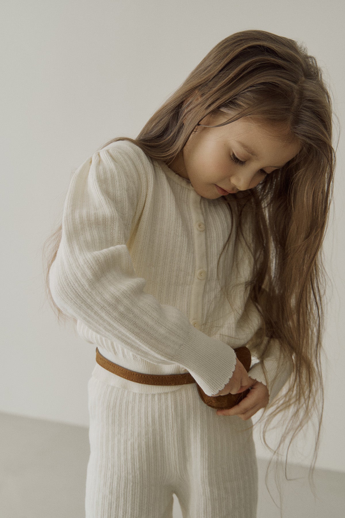 ［inné］Knit cardigan (ivory)