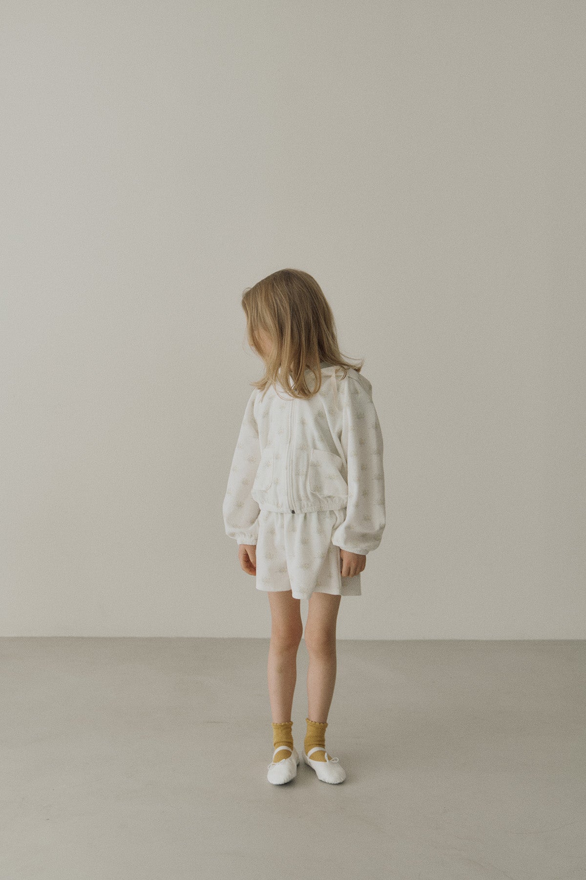 ［inné］Flora terry hoodie (flower)