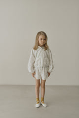 ［inné］Flora terry hoodie (flower)