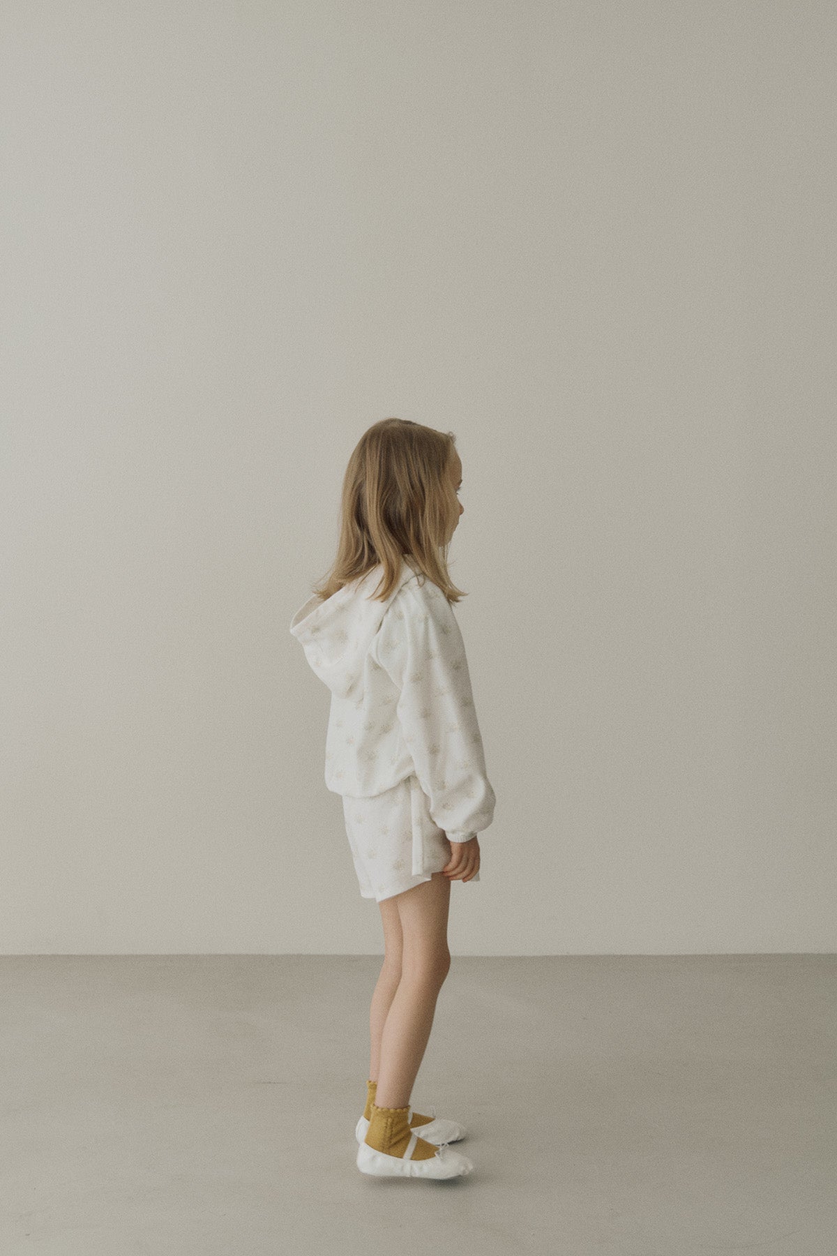 ［inné］Flora terry hoodie (flower)