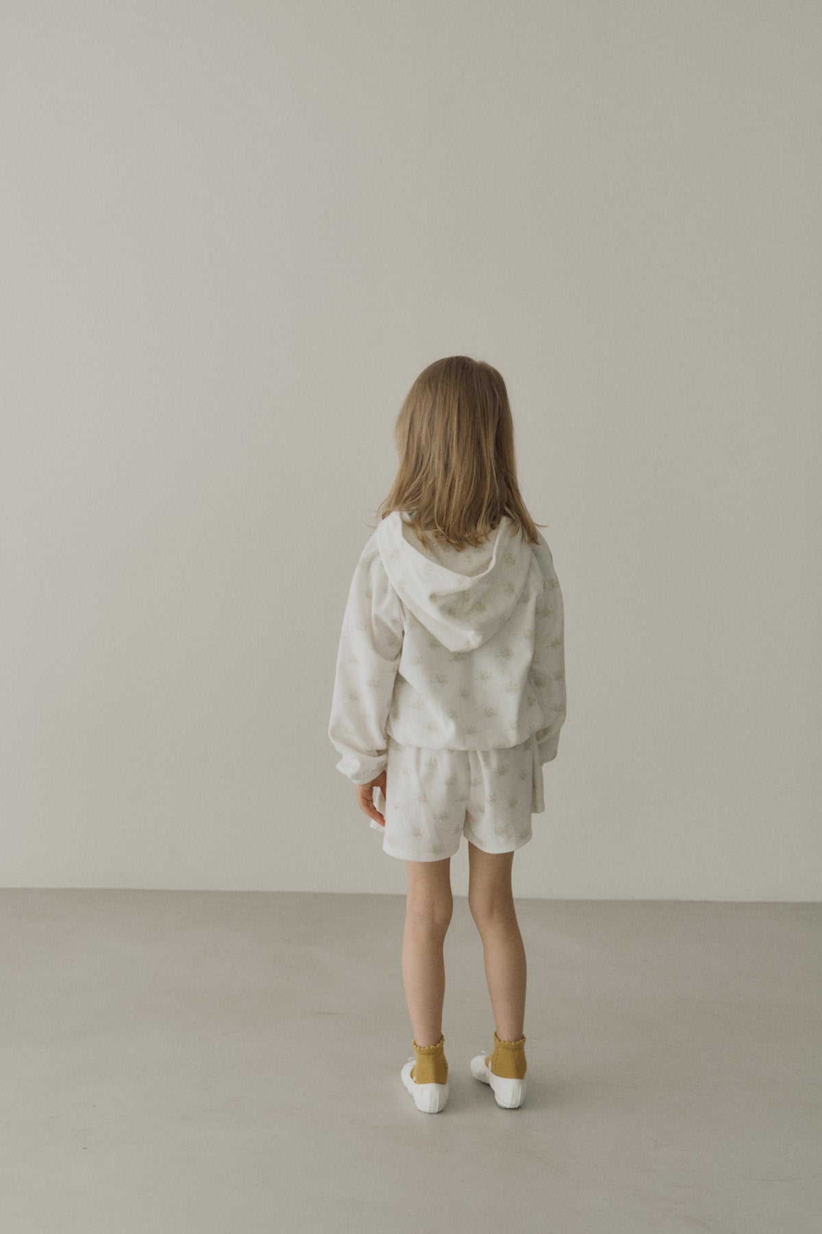 ［inné］Flora terry hoodie (flower)