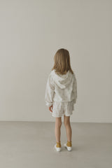 ［inné］Flora terry hoodie (flower)