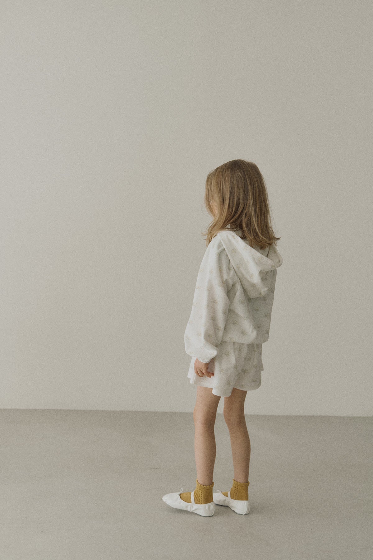 ［inné］Flora terry hoodie (flower)