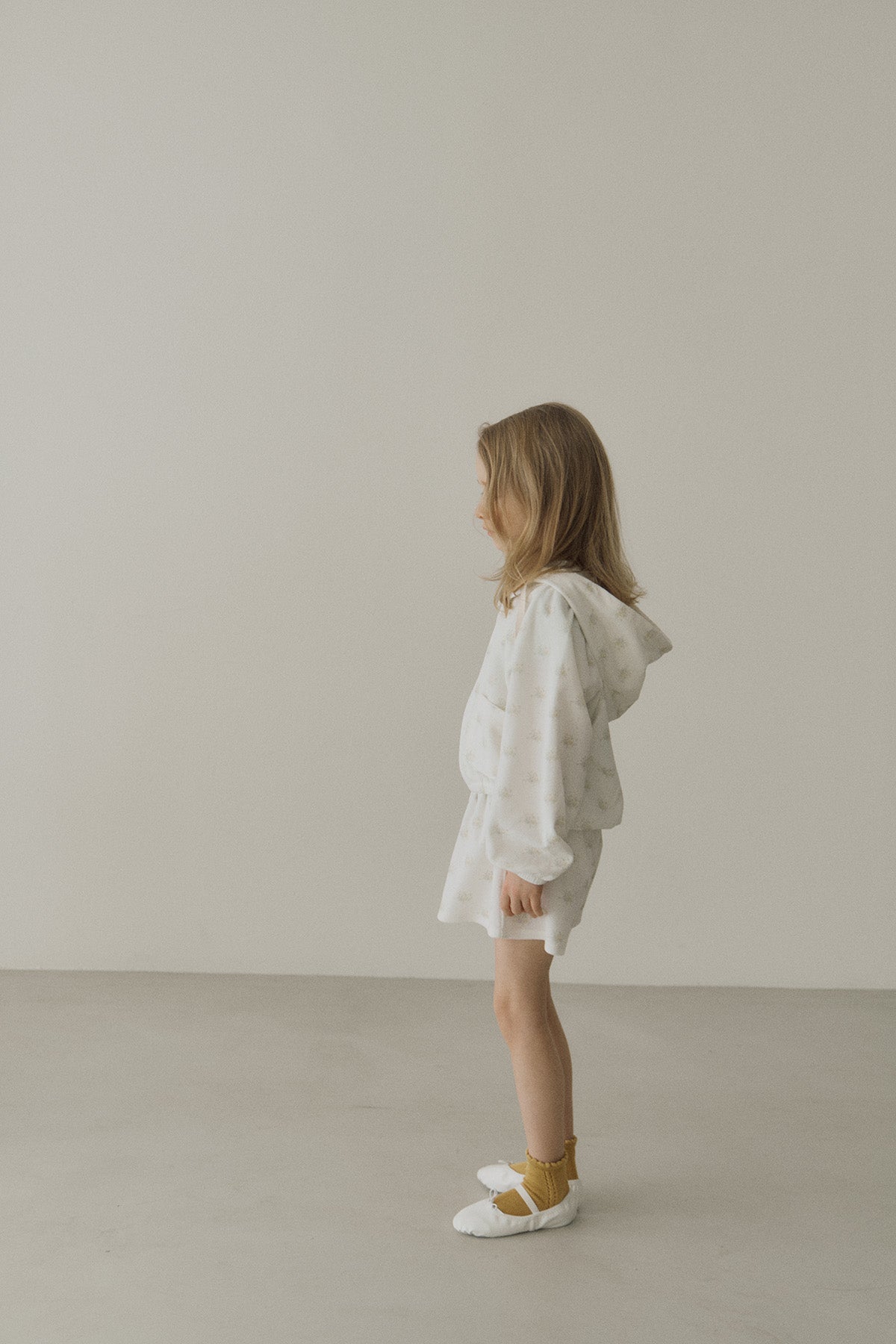 ［inné］Flora terry hoodie (flower)