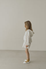 ［inné］Flora terry hoodie (flower)