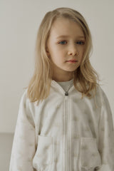 ［inné］Flora terry hoodie (flower)