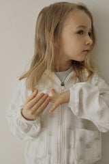 ［inné］Flora terry hoodie (flower)