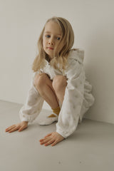 ［inné］Flora terry hoodie (flower)