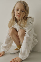 ［inné］Flora terry hoodie (flower)