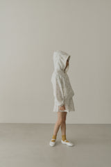 ［inné］Flora terry hoodie (flower)