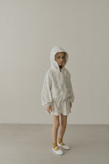 ［inné］Flora terry hoodie (flower)