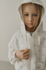 ［inné］Flora terry hoodie (flower)