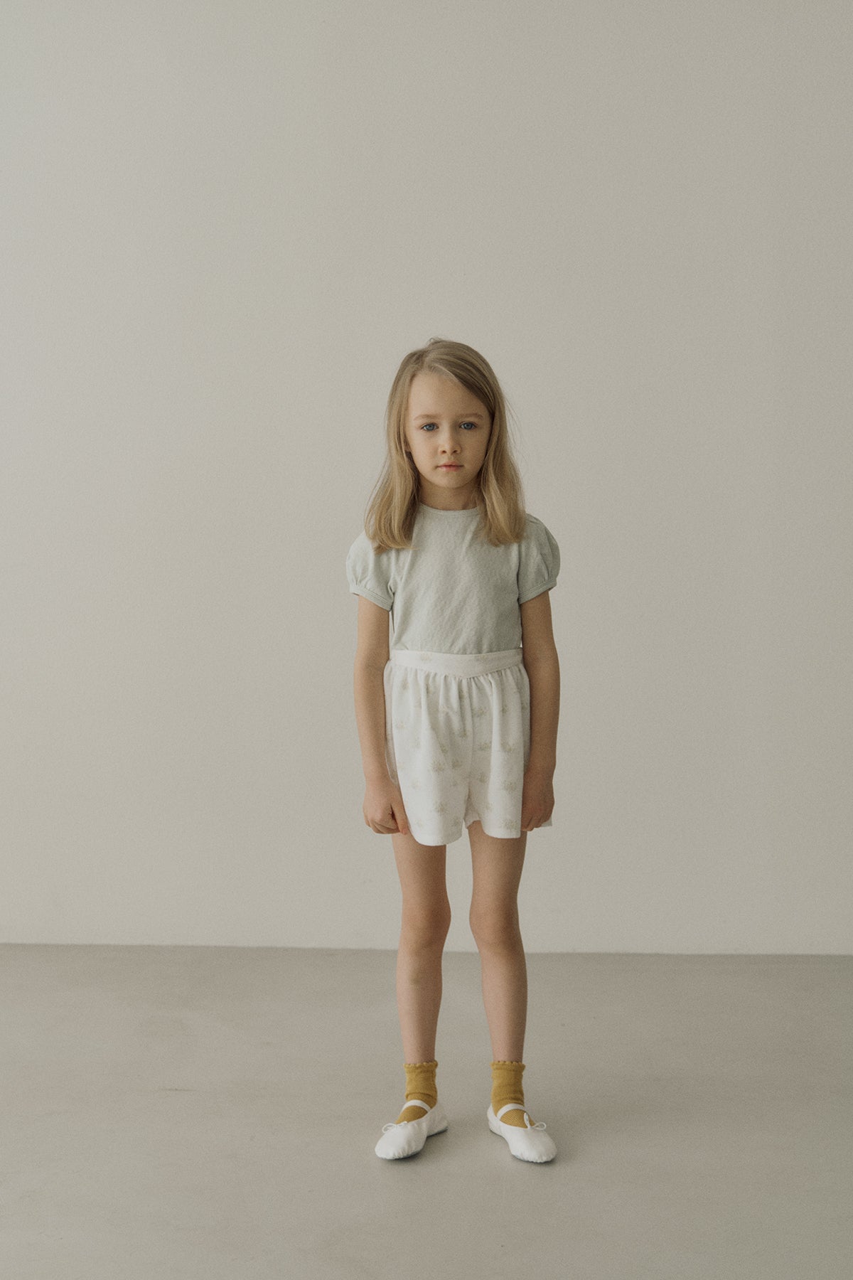 ［inné］Flora terry shorts (flower)