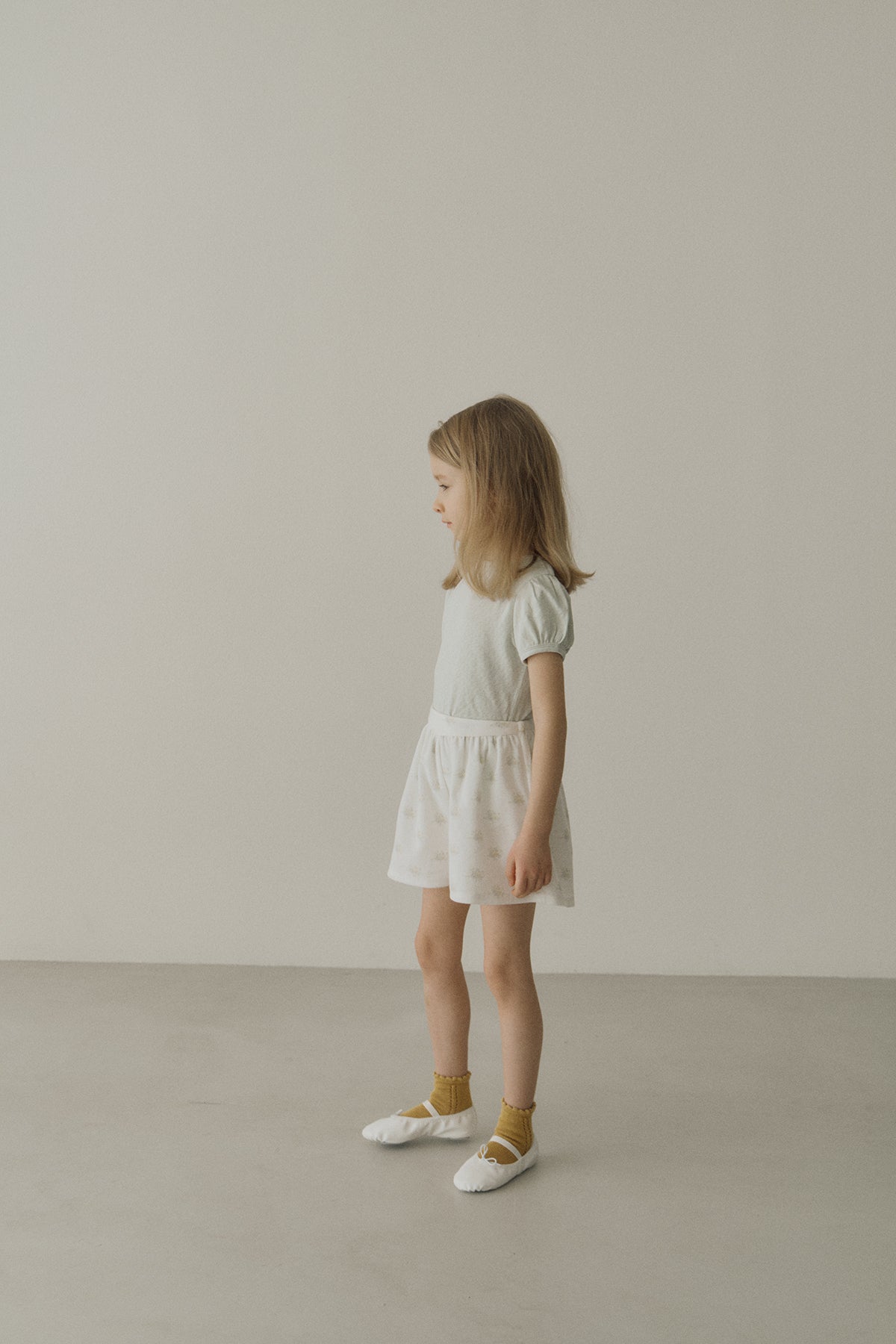 ［inné］Flora terry shorts (flower)