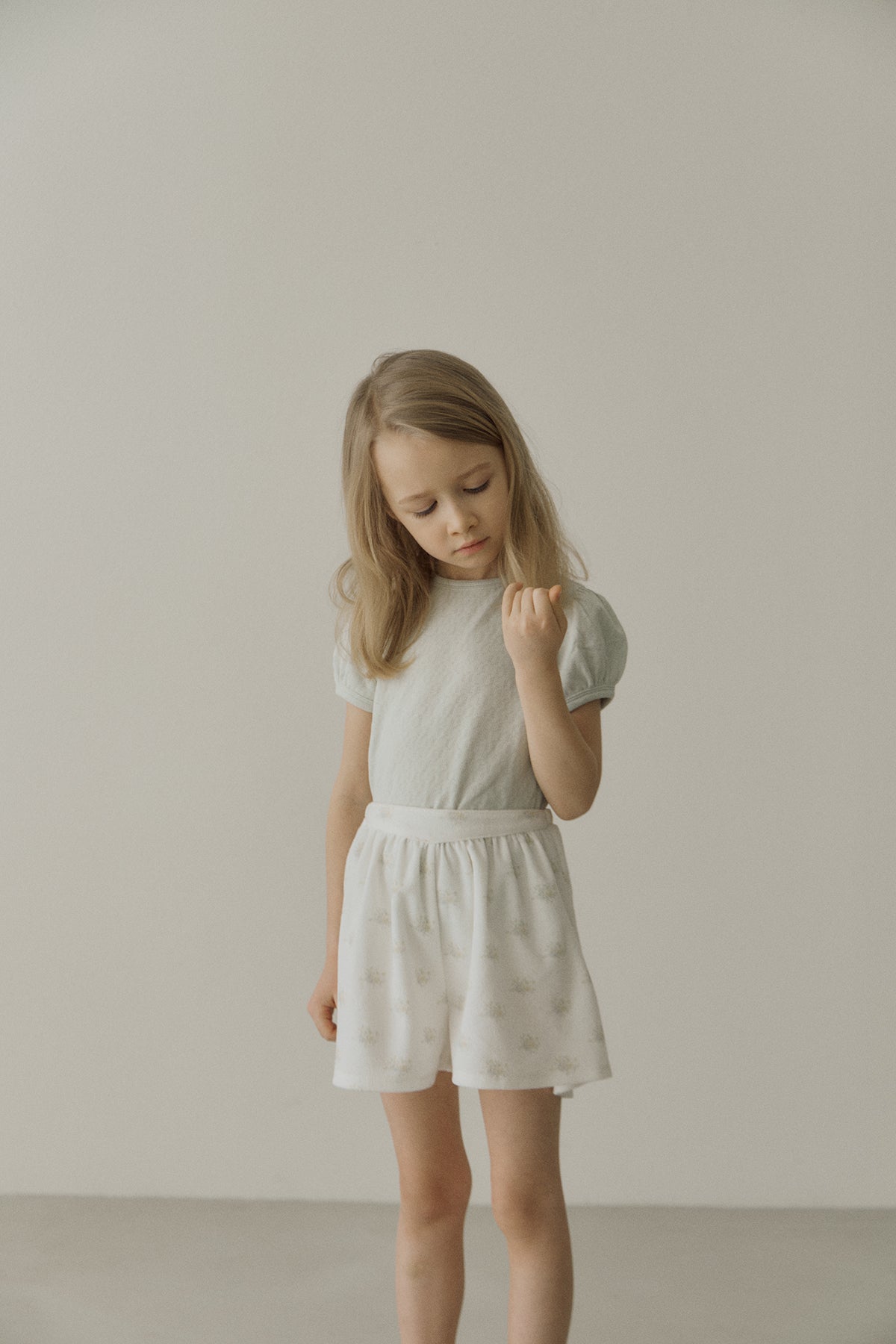 ［inné］Flora terry shorts (flower)