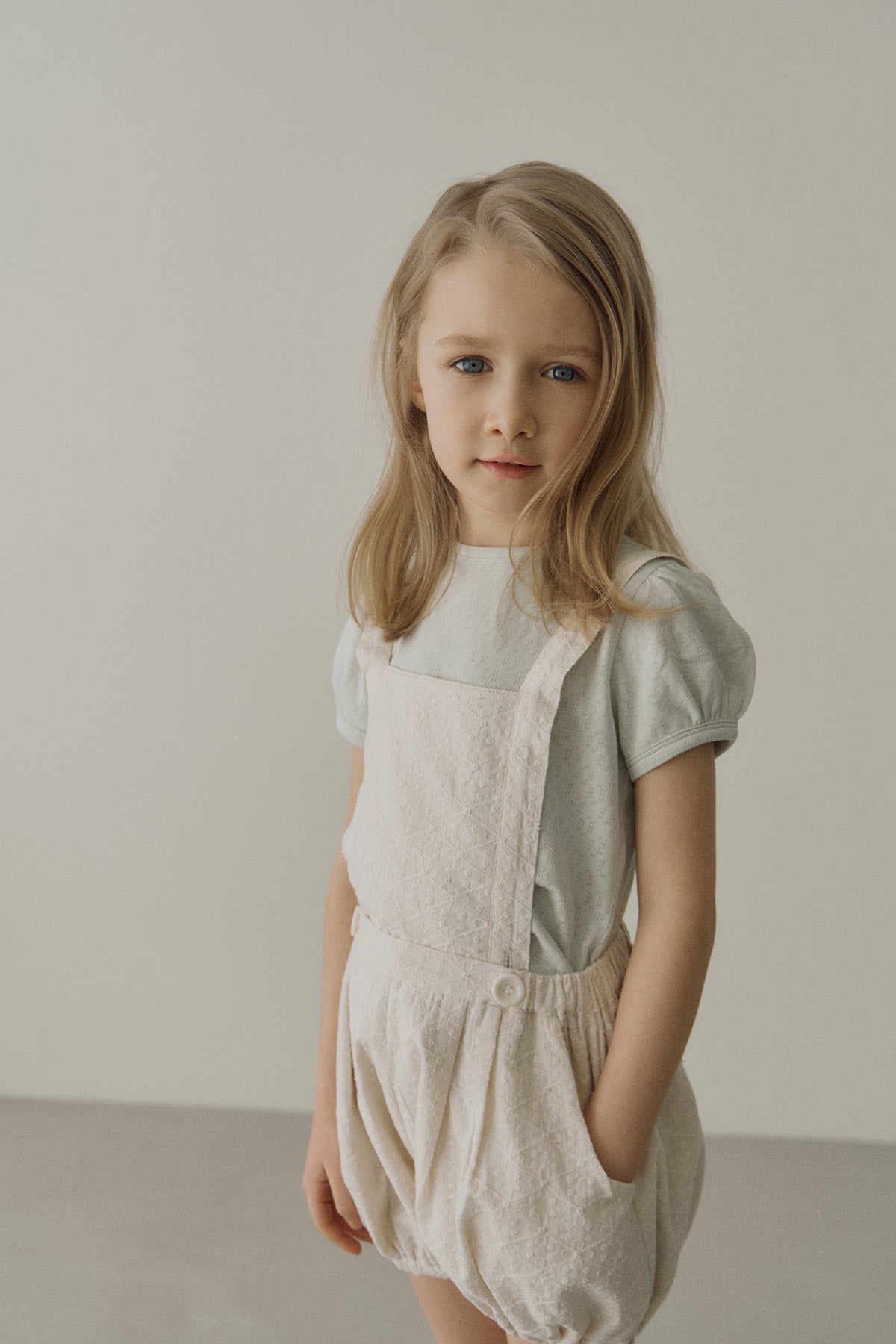 ［inné］Leni bloomer - Detachable suspenders (cream)