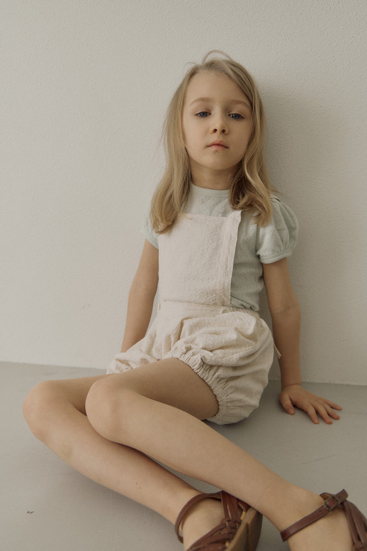 ［inné］Leni bloomer - Detachable suspenders (cream)