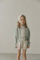［inné］Knit cardigan (mint)