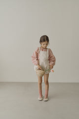 ［inné］Ballet gingham blouse (pink)