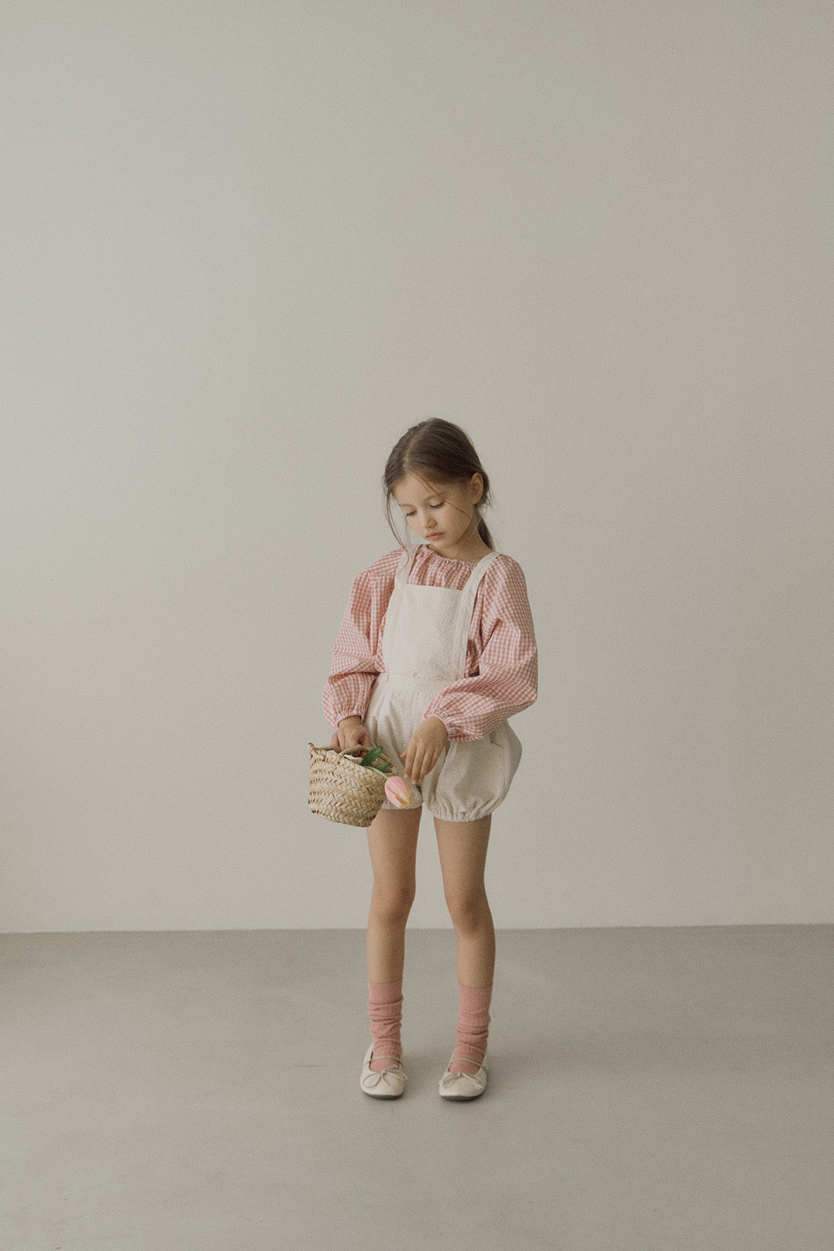 ［inné］Leni bloomer - Detachable suspenders (cream)