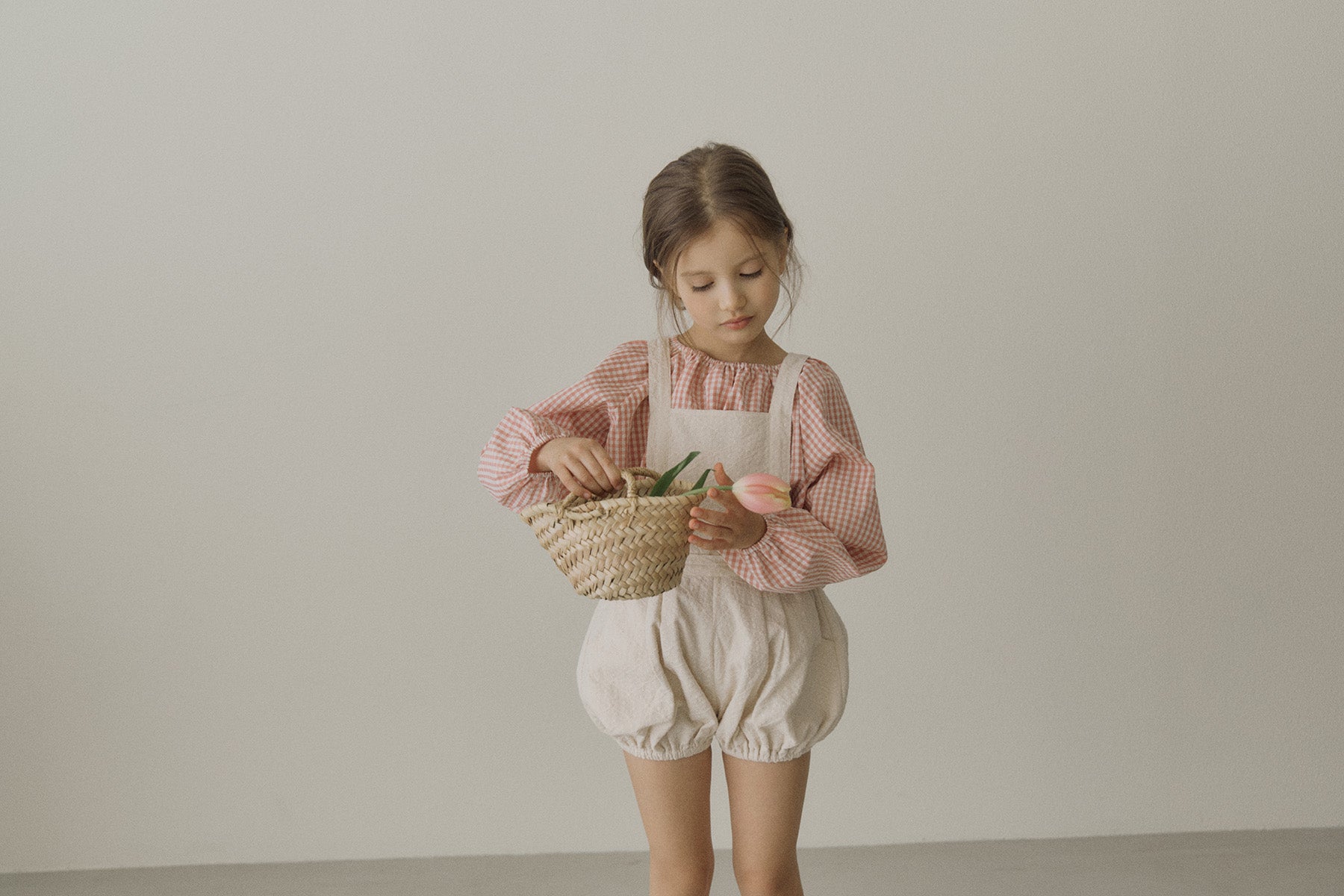 ［inné］Leni bloomer - Detachable suspenders (cream)