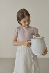 ［inné］Lace frill skirt (white)