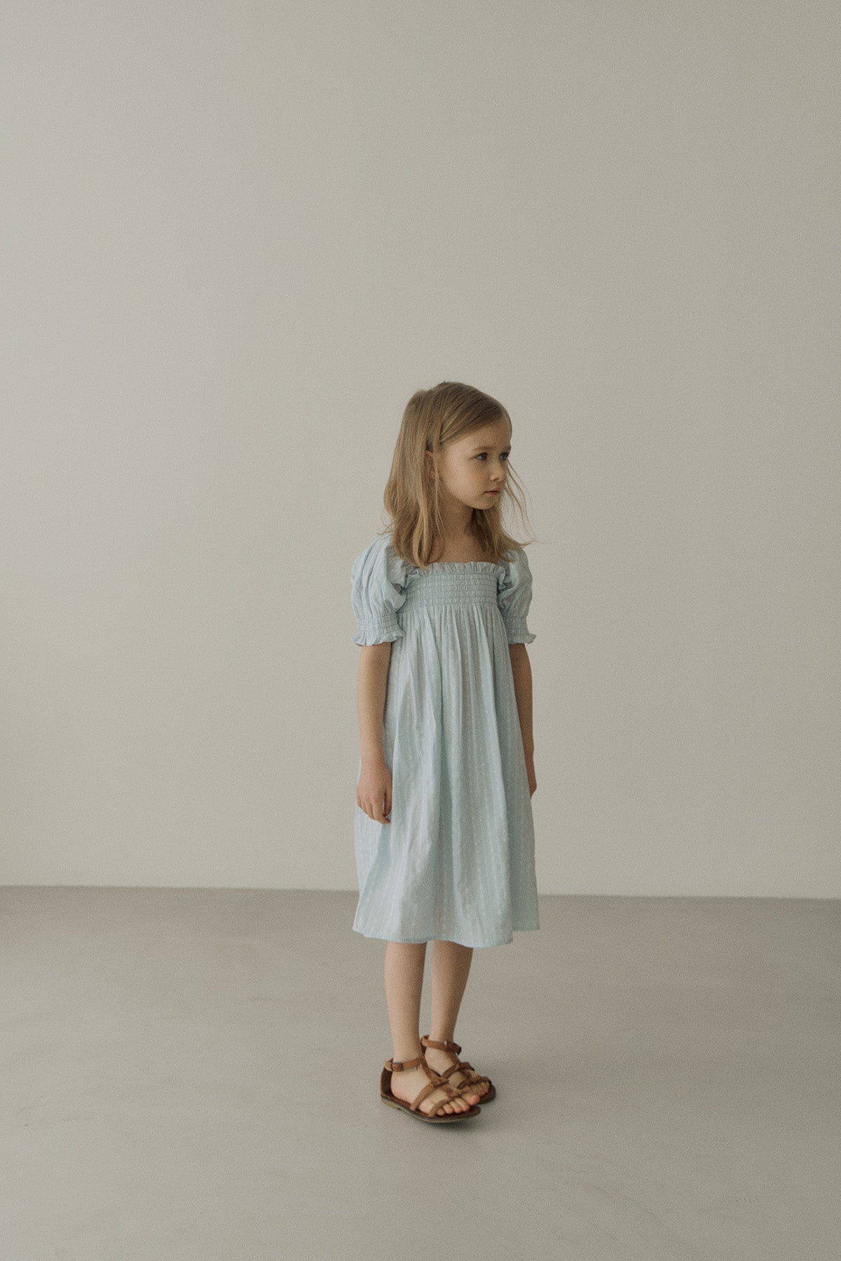 ［inné］Bell dress (blue)