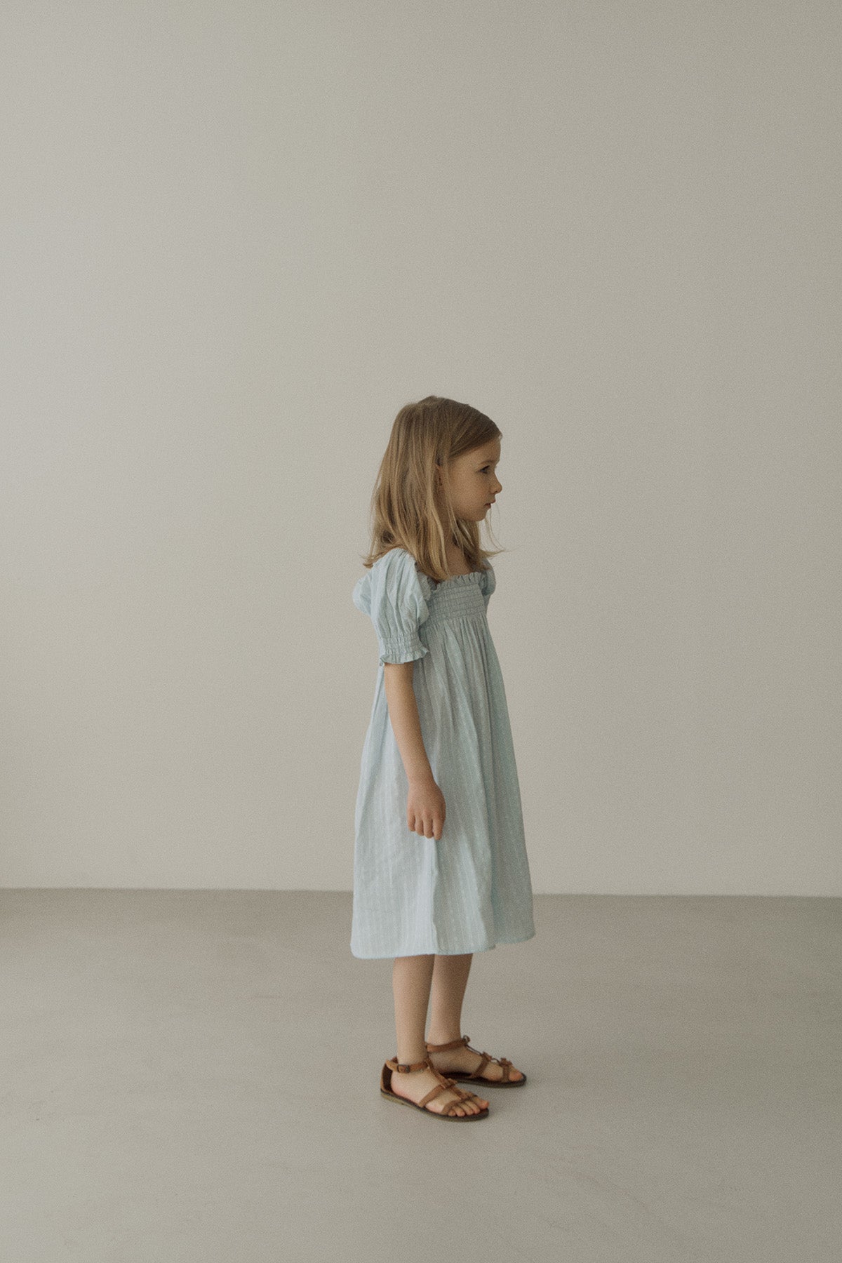 ［inné］Bell dress (blue)