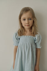 ［inné］Bell dress (blue)