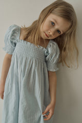 ［inné］Bell dress (blue)