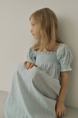 ［inné］Bell dress (blue)