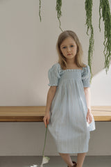 ［inné］Bell dress (blue)