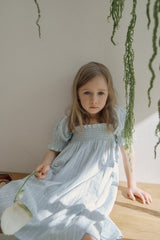 ［inné］Bell dress (blue)