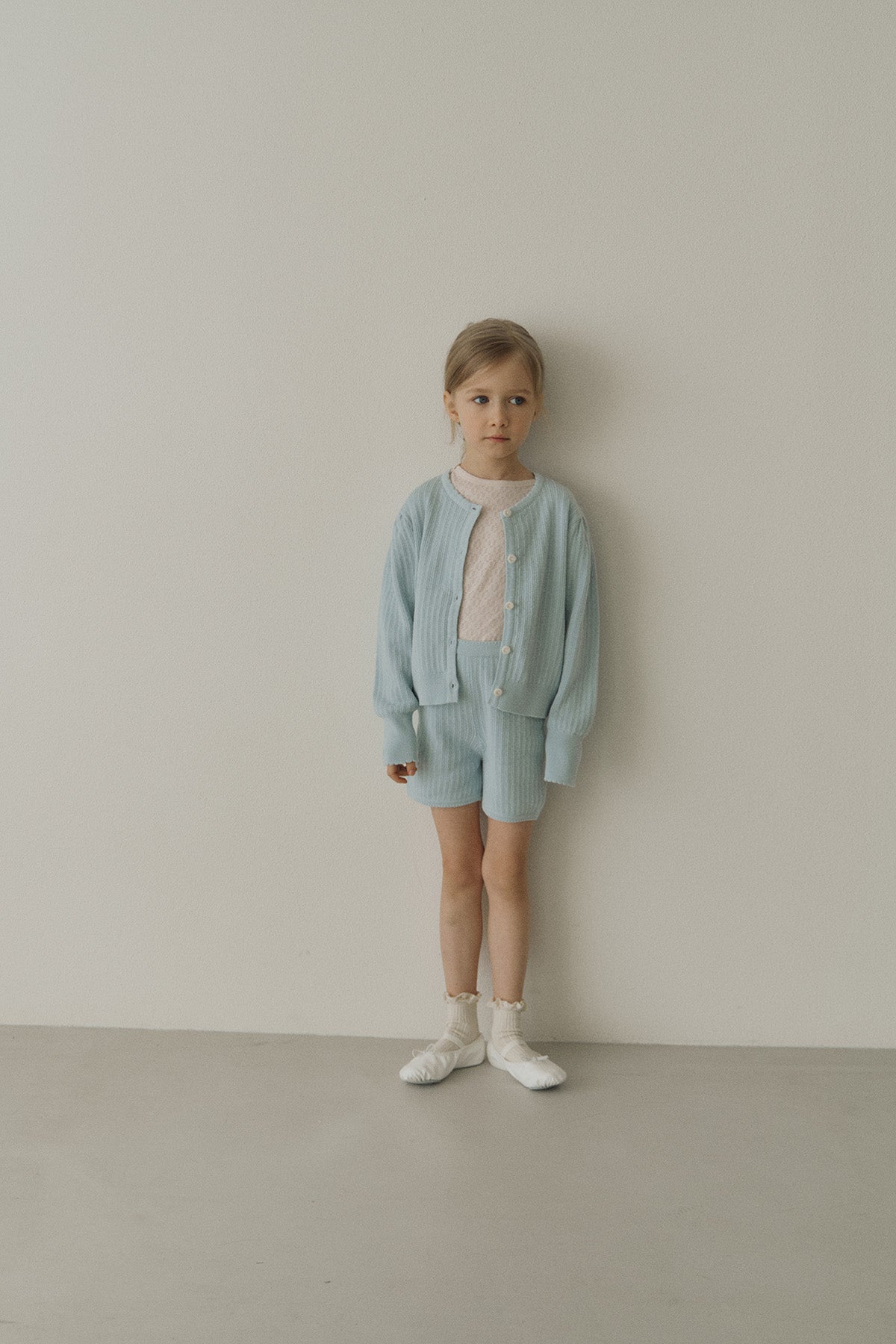 ［inné］Softy knit bloomer (blue)