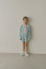 ［inné］Knit cardigan (blue)