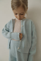 ［inné］Softy knit bloomer (blue)