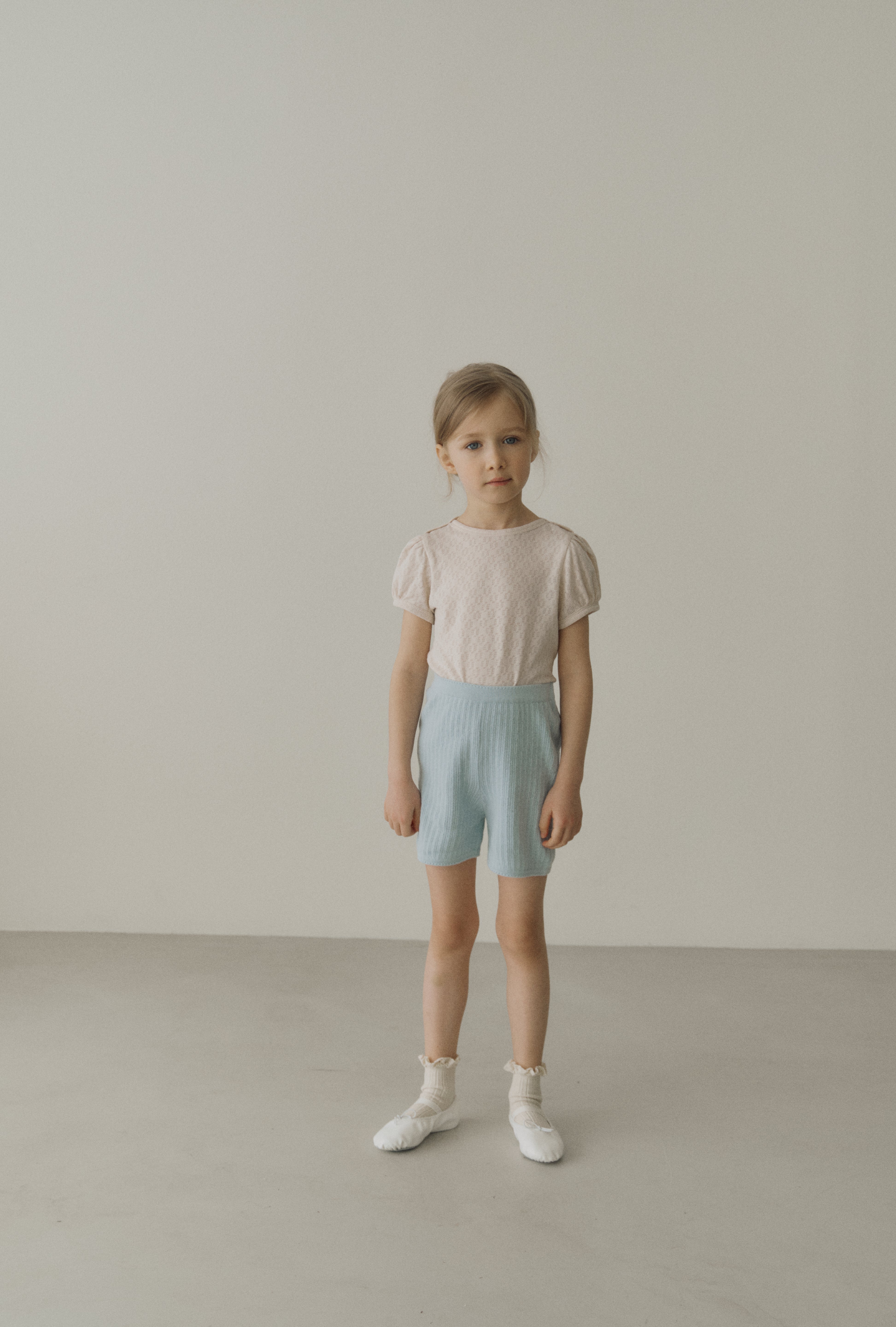 ［inné］Softy knit bloomer (blue)