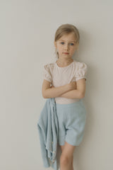 ［inné］Softy knit bloomer (blue)