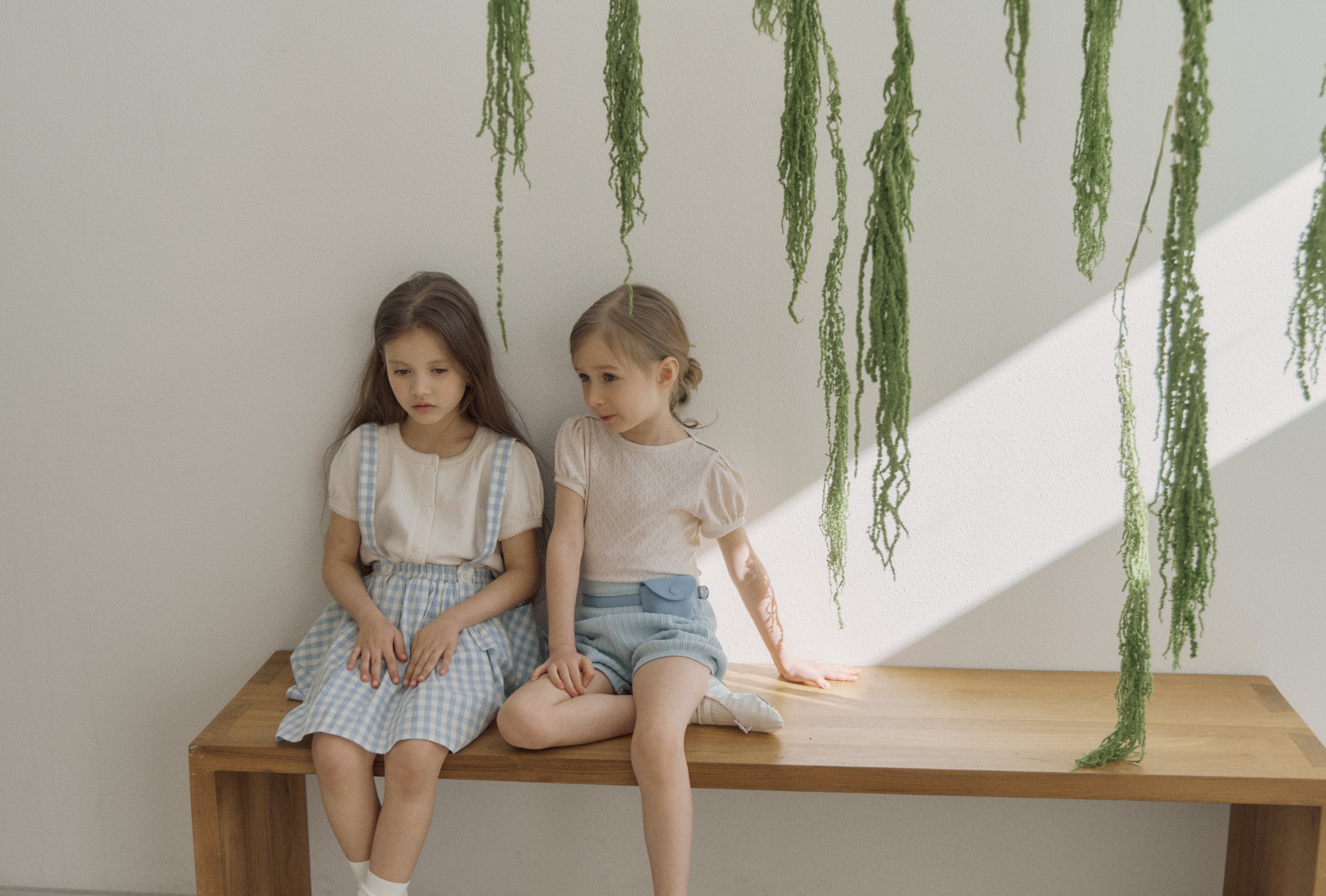 ［inné］Softy knit bloomer (blue)